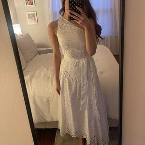 NWT Embroidered Zara Midi Dress